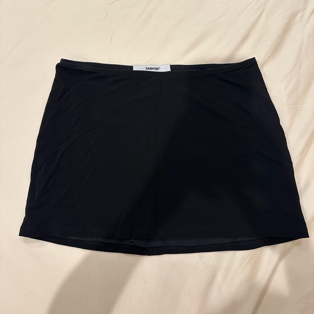 Tank Air Collect $$ “Not So” Mini Skirt - black XS